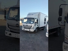 FOTON Soğutucu Kamyonlar 4x2 Balık Et Sebze Meyve 4 Silindir Dizel Soğutucu Kamyon