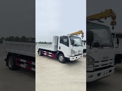 6x4 Isuzu Kamyon 10 Ton Dump Kamyon Kullanılmış Kamyon 8x4 Rusya'da Fiyat
