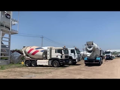 12m3 Mobil Beton Karıştırıcı Kamyon 6*4 Kendini yükleyen Beton Karıştırıcı